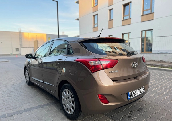 Hyundai I30 cena 38900 przebieg: 110500, rok produkcji 2012 z Warszawa małe 79